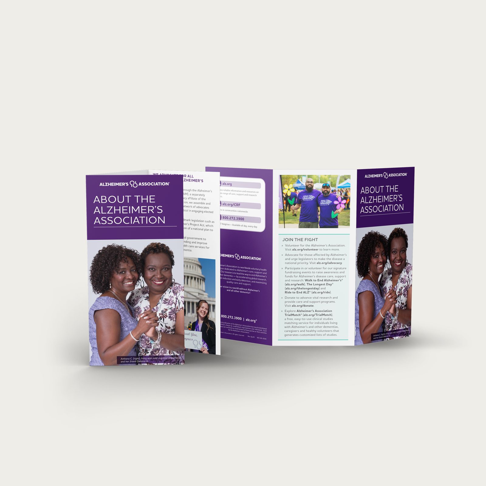 Alzheimer's Association brochure