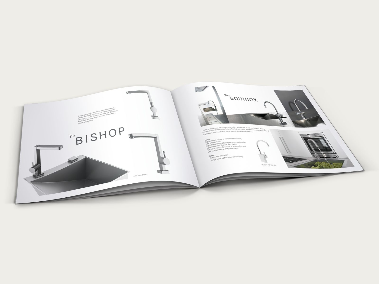Kohler catalog signature product spread