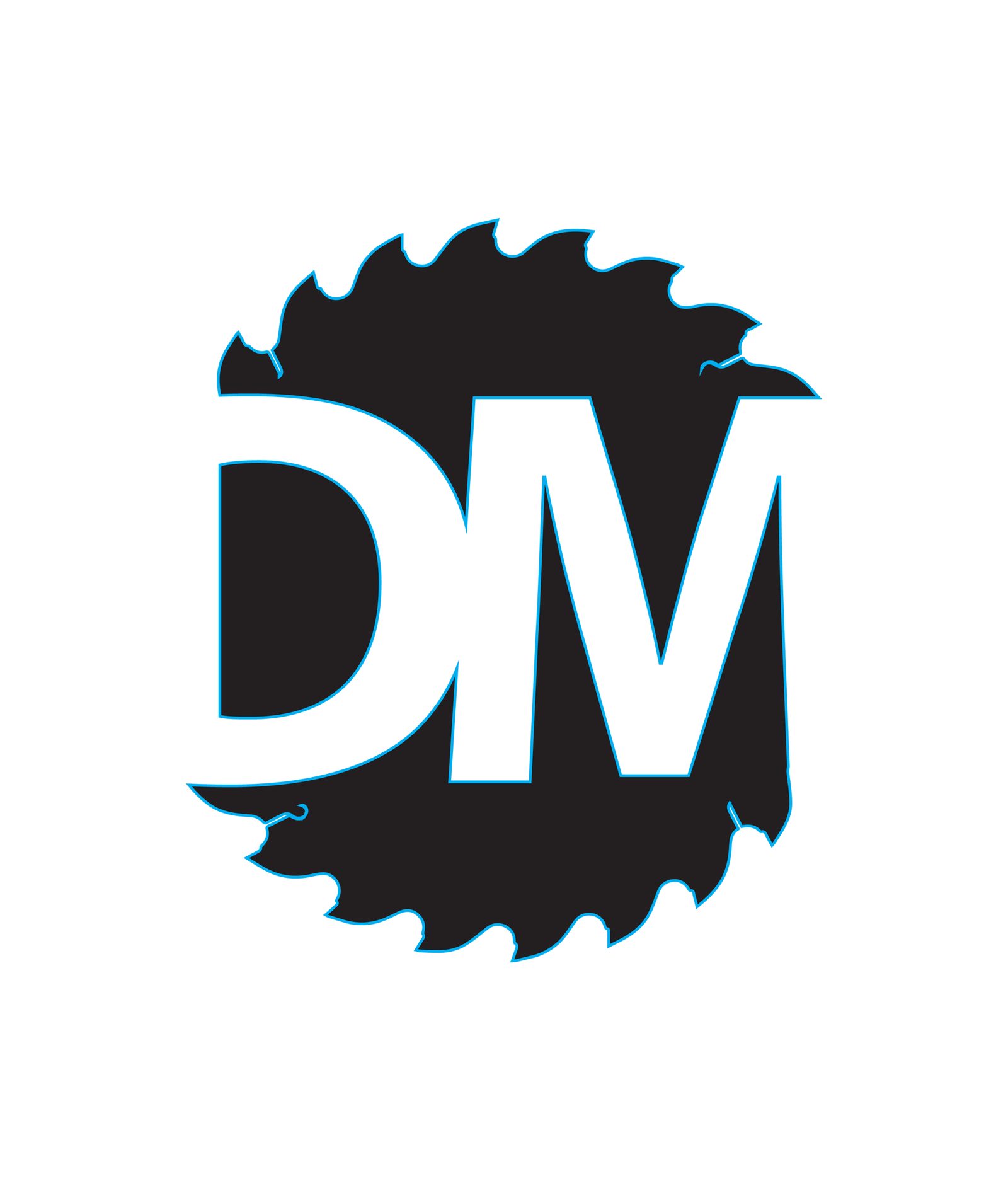 DM monogram logo