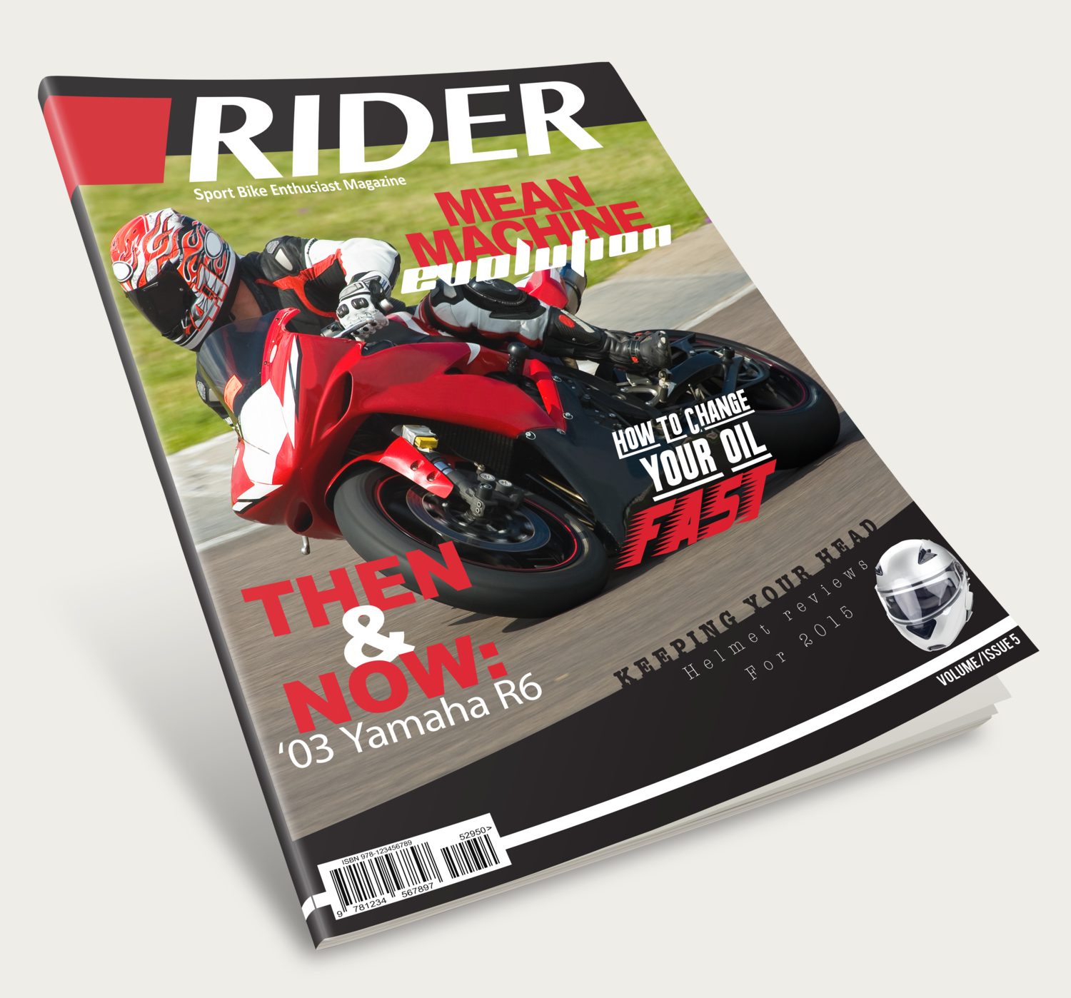 Rider Magazine cover