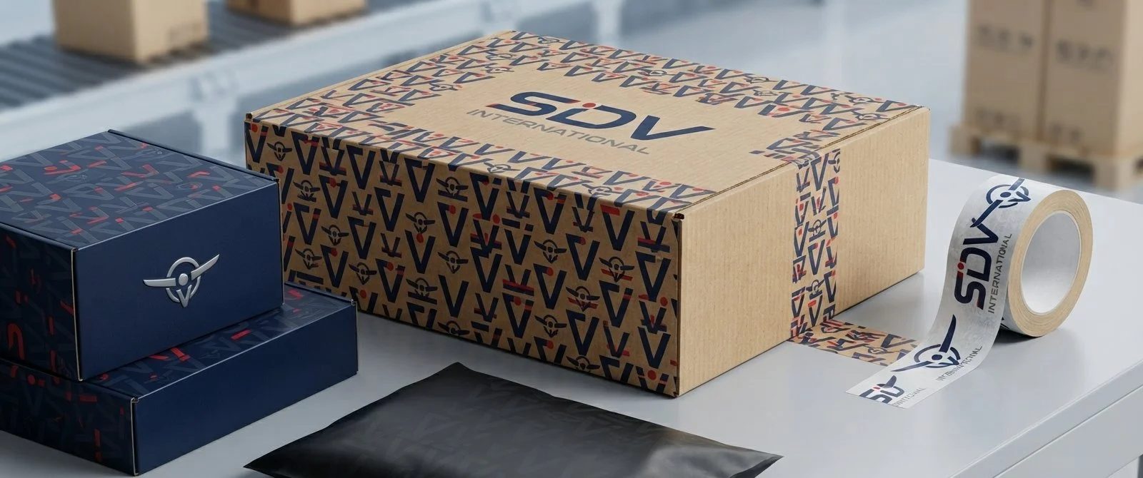 SDV International packaging