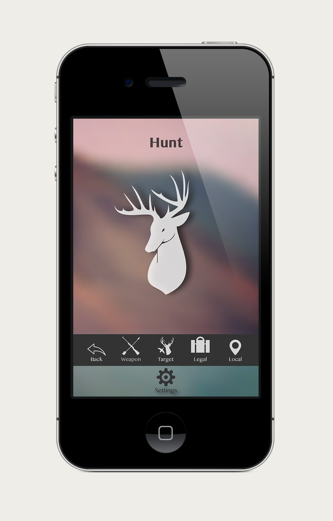 Sportsman's Guide app hunting screen