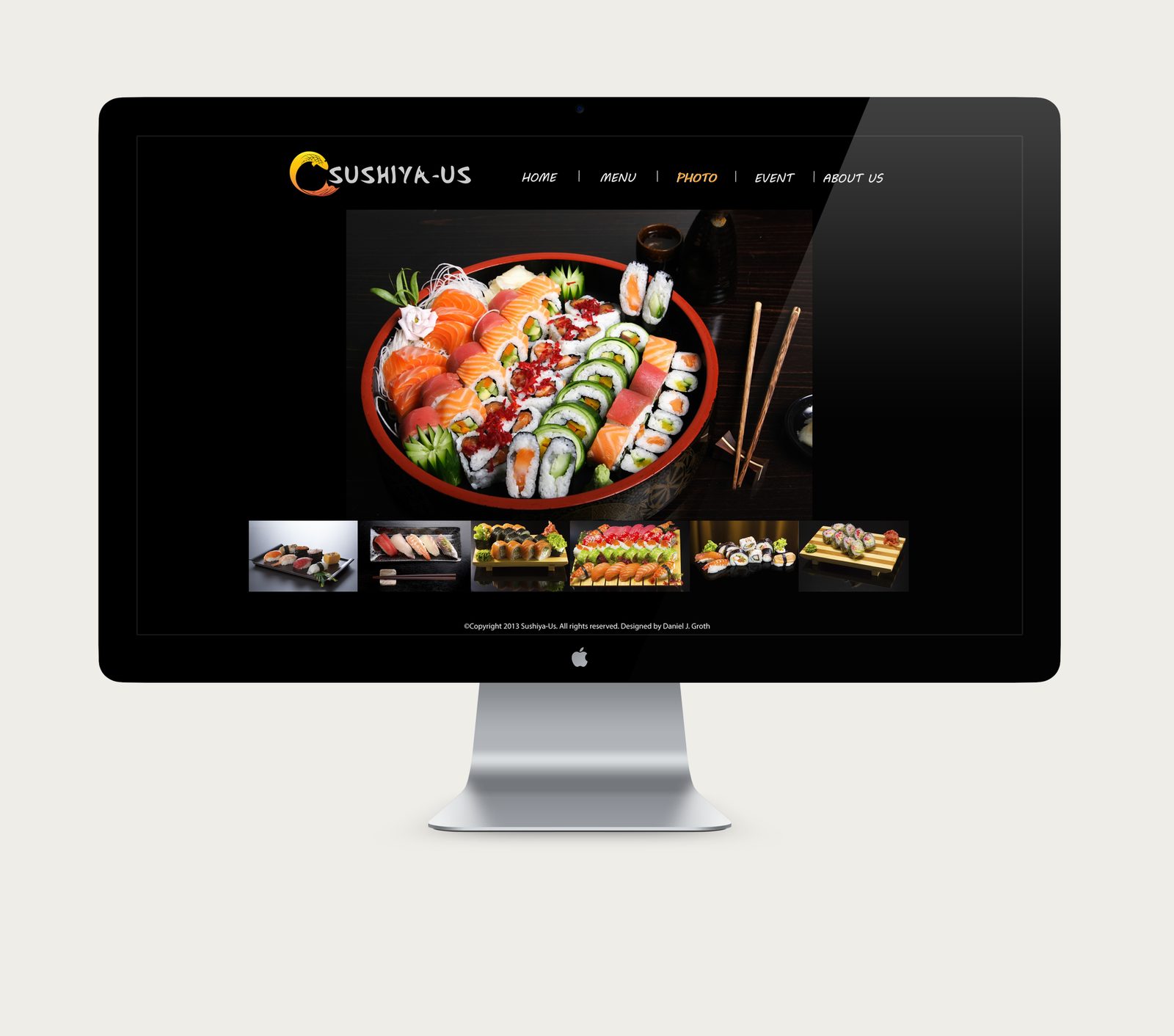 Sushiya-US website photos page